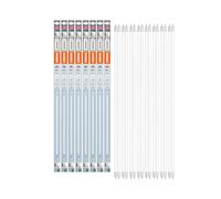 Osram Tube LED T8 18 EM 600 mm, tube LED linéaire, 6,6 W, 800lm, 4000K, lumière blanche froide, remplacement LED pour les tubes lumineux T8 avec des prises G13, une durée de vie longue
