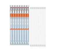 Osram Tubes LED avec capteur micro-ondes intégré pour ballasts électromagnétiques, 6,8 W, G13, tube, double extrémité, 4000 K, verre avec une protection contre les briss