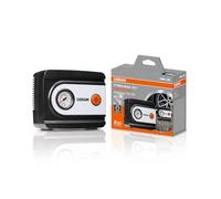 OSRAM TYREinflate 611 ESSENTIAL, gonfleur analogique, gonflage en 4,5 minutes, tuyau de 60 cm, adaptateur inclus