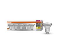 Osram Universal Pack de 5 ampoules LED GU10, 2700 K, 4,3 W, 4058075090460,