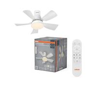 Ventilateur de plafond - OSRAM - 44 cm - LED dimmable - Télécommande - Température de couleur réglable