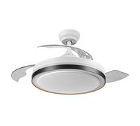 Ventilateur Plafonnier Rétractable à Eclairage Led 1070 66w Blanc Ventilateur Plafonnier Rétractable à Eclairage Led 1070 66w Bl
