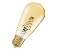 Osram ampoule LED Vintage 1906 filament doré en verre Edison E27 6,5 W 725 lm 2400 K dimmable