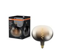 Osram Vintage 1906 Big Globe est une blanc chaud avec filament en forme de bouclassique. Il offre 4,5 W pour 150 lm,E27, design fumé, diamètre 220 mm, CRI 80, 1800 K.