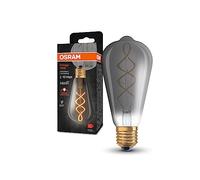 Osram Vintage 1906® Classic Edison Fil LED lampe, e27, fumée, 4W, 140lm, 1800k, couleur de confort blanc chaud, consommation très faible, durée de vie longue durée