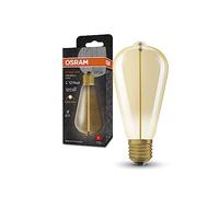 Osram Ampoule LED Vintage 1906 Classic Edison – E27 2,2W 120 lm 2700K blanc chaud filament Or