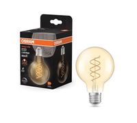 Osram Vintage 1906 Globe est une blanc chaud et dimmaben forme de bouavec | , LED Lamps, 80.00 Millimetres dia, , pack de 1