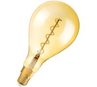 Osram Vintage Edition 1906 Ampoule LED à Filament Spirale - Culot E27 - Forme Spéciale Standard 160mm Big Shape Or Ambrée - Blanc Chaud 2000K - 5W - (Équivalent 28W) - 29 x 16 x 16 cm