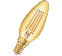 OSRAM Vintage 1906® LED CLASSIC B 4W 824 Gold E14 - Lampes LED socle E14