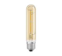 Osram Vintage Edition 1906 Ampoule LED à Filament - Culot E27 - Forme Tubular Or Ambrée - Blanc Chaud 2400K - 2,8W (Équivalent 20W)