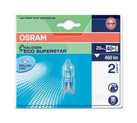 Ampoule halogène Eco OSRAM HOMELIGHTING 4008321945143 G9 20 W = 25 W N/A culot à ergots à intensité variable 1 pc(s)