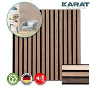 Ossature Panneau tasseaux acoustiques en aspect bois, 60 x 60 cm, Red Oak
