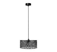 Ostaria Suspension Calathéa en métal ajouré noire