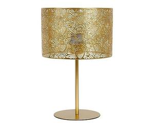 Ostaria 36165 Lampe à poser en Métal ajouré 'Corazon' Extérieur et Intérieur Dorée - Douille E27 à vis - Dim : D22xH35cm - luminaire modèle Corazon doré