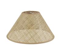 Abat-jour - Rond - Rotin naturel - Pour lampe à poser - 35cm diamètre - Ostaria