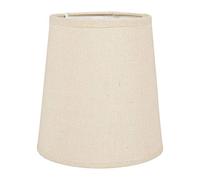 OSTARIA 98914 Abat-jour Cylindrique - Couleur Lin - Culot E14 Base 15cm Dim : D15xH16cm