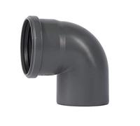 Ostendorf HTsafe Coude 87° DN 110 mm Tuyau HT Gris