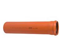 Ostendorf kg KG tuyau SN 4 Coex 221000 DN/OD 125 x 3,2 mm, 500 mm, avec manchon