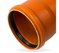 Ostendorf Kg KG Tuyaux SN 4 Coex 220010 DN/OD 110 x 3, 801 mm, 1000 mm, avec manchon