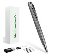 OTADUG Caméra Stylo Espion, caméra cachée 1080P de 16 Go avec Surveillance des mouvements, Enregistrement vidéo et Audio