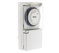 Zenitech - Programmateur extérieur Schuko IP44 48 programmes G