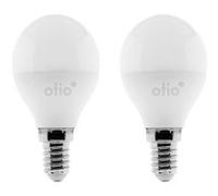 Otio - 2 ampoules connectées WIFI LED Globe E14 5,5W