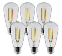 Otio - 6 ampoules connectées WIFI LED E27 7W