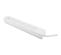 Multiprise parafoudre - Easy Eject - 5 prises 2P+T - 16 A - 2 ports USB - b