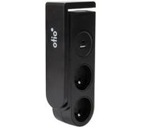 Otio - Bloc multiprise Gekko clipsable - 2 prises + 2 ports USB - Noir Noir G