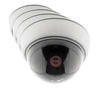Otio Caméra de Surveillance intérieure factice avec LED (Lot de 4)