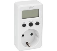 Otio Contrôleur de consommation électrique Schuko - Blanc