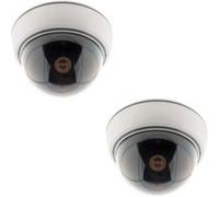 Otio - Lot de 2 caméras LED de surveillance intérieures factices