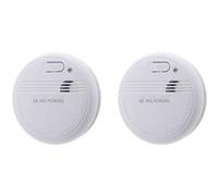 Lot de 2 détecteurs de fumée autonomie 3 Ans - Pile + Accessoires - Otio