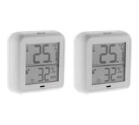 Otio - Lot de 2 thermomètres hygromètres intérieur + capteur - Blanc Blanc