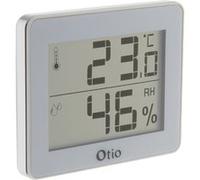 Otio - Thermomètre hygromètre Blanc - écran LCD Blanc G