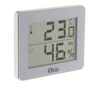 Otio Thermomètre hygromètre Blanc - LCD