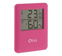 Otio - Thermomètre/Hygromètre intérieur magnétique Rose