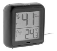 Otio - Thermomètre hygromètre Noir à sonde filaire et capteur de précision Noir G