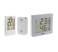 Otio - Thermomètre int/ext sans fil Blanc & Thermomètre / Hygromètre Blanc