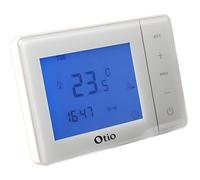 Otio Thermostat programmable filaire Blanc