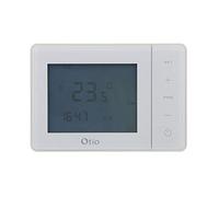 Otio Thermostat programmable filaire Blanc