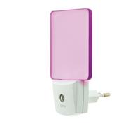 Otio - Veilleuse Crépusculaire Automatique - Intensité Douce - Fonction Nuit/Jour, Sans Ampoule - Pour Chambre d'enfant, Prise Facile - Usage Pratique - Rose