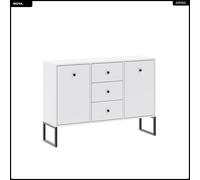 Otitec Commode 5 tiroirs - Blanc mat