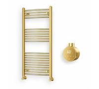 OTITEC ELEGANT Sèche-serviettes électrique 120 x 50 cm Doré 800 W avec thermostat tactile connecté