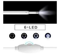 Otoscope d'oreille d'appareil-photo de 5. 5mm de l'endoscope 720p de wifi 2m pour l'endoscope ios / android ip67 G