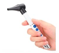 Otoscope portable EBTOOLS - Inspection d'oreille - 3 têtes remplaçables - LED - Blanc