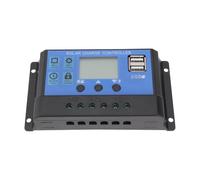 OTOTEC 1 contrôleur de charge de batterie panneau solaire 30 A 12 V/24 V écran LCD double port USB régulateur intelligent adapté pour la maison, l'industrie, les affaires, etc