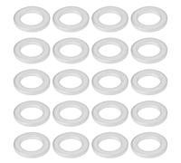 OTOTEC 20 Pièces Rondelles d'écrasement Vidange d'huile M12 12x20x2 mm Joints d'étanchéité en Aluminium Compatible avec Honda CB125F GLR125 2017-2020