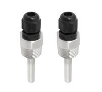OTOTEC 2pcs Manchons Immersion pour Sonde de Température de Poche G1/2" en Acier Inoxydable 304 pour Capteur de Température de 6 Mm (8 X 50 Mm)