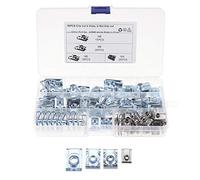 OTOTEC 80pcs Clip de Fixation Filetage M4 M5 M6 M8 pour Panneau de Porte de Garniture Intérieure